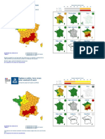 Bulletin Météorologique de Météo France, Jeudi 24 Août, 14 H