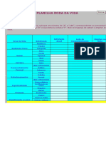 Planilha Roda Da Vida