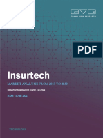 Sample - Insurtech Market Analysis and Segment Forecasts To 2030