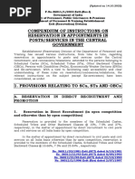 Revised Reservation Roster Guidelines | PDF