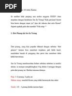 Download Cara Diet Ala 10 Artis Korea by Rahma Widya SN66698696 doc pdf