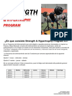 Strength & Hypertrophy Program X 3 (Silvio Actualizado)