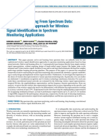 End-to-End Learning From Spectrum Data: A Deep Learning Approach For Wireless Signal Identification in Spectrum Monitoring Applications