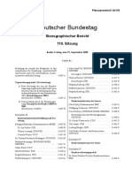 Deutscher Bundestag: Stenographischer Bericht 119. Sitzung