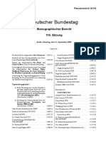 Deutscher Bundestag: Stenographischer Bericht 116. Sitzung