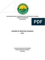 Informe CAHUCOPANA Derechos Humanos 2011