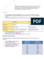 Personal Pronouns