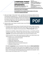 PR APKASINDO TERKAIT PP, 21,23 DAN 43 UUCK 2021 - 1 Maret 2021