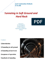 Tunneling in Soft Ground and Hard Rock: Course:Advanced Construction Methods Course code:201CEL406