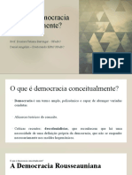 v2 CurtaO Que e Democracia Conceitualmente