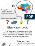 BSACC 4 Elementary Logic and Problem Solving