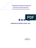 RAC 26 - Aeronaves de Categoría Liviana (ALS)