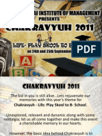 Chakravyuh 2011 PR Brochure