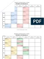 Time Table - ECE Deprtment (Updated On 11-04-2020)