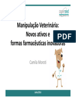 Manipulação Veterinária - Novos Ativos e Formas Farmacêuticas Inovadoras
