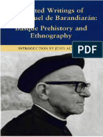 Selected Writings of Jose Miguel de Barandiaran. Basque Prehistory and Ethnography (2007)