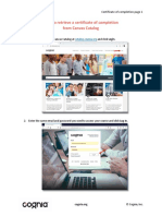 How To Retrieve Your Certificate From Canvas Catalog
