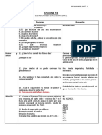 Cuestionario de Evaluación Mental