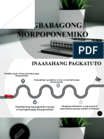 Pagbabagong Morpoponemiko