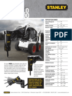 MB05 Spec Sheet Spanish