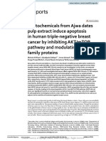 Phytochemicals From Ajwa Dates Pulp Extract Induce