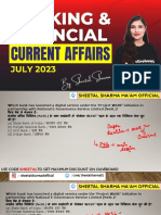 July 2023 Banking & Financial Current Affairs Notes