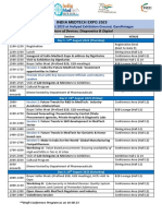 Conference Program - IMTE 2023 (17-19 Aug 2023, Helipad Ground, Gandhinagar)