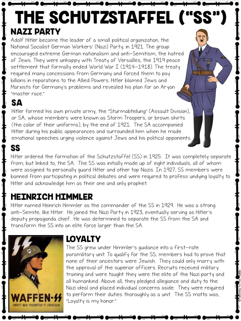 The Schutzstaffel (