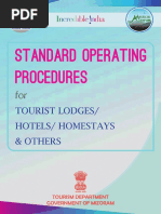 Standard Operating Procedures For Tourist Lodge Etc