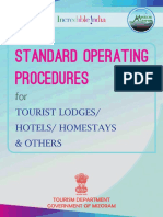Standard Operating Procedures For Tourist Lodge Etc