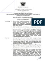 Perbup Nomor 15 Tahun 2020 Tentang Susunan Organisasi Dan Tata Kerja Upt Rsud Campurdarat Kabupaten Tulungagung