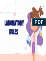 Science Laboratory Rules Presentation
