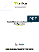 Snort Eta Elastic Stack Elkarlotzeko Konfigurazioa