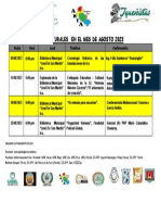 Programacion Viernes Culturales en El Mes de Agosto 2023-1