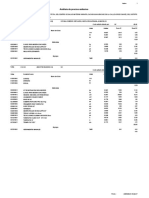 Análisis de Precios Unitarios