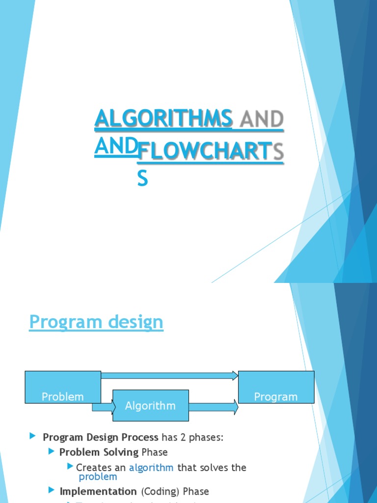 Algo and Flowchart | PDF | Algorithms | Programming