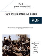 Rare Photos of Famous People 2