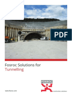 Fosroc Tunnelling Brochure 2020