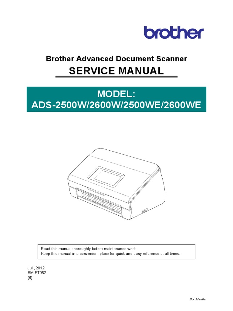 Scanner Brother Service Manual | PDF | Microsoft Windows ...
