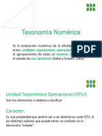 Taxonomía Numérica