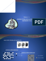 Estructura de Los Sólidos Imperfectos