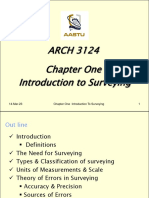 1 - Chapter One Introduction To Surveying - Students