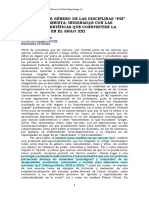 Violencias de Género de Las Disiciplinas Psi