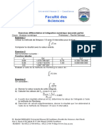 Exercice Derivation Integration Seconde Partie 09-10