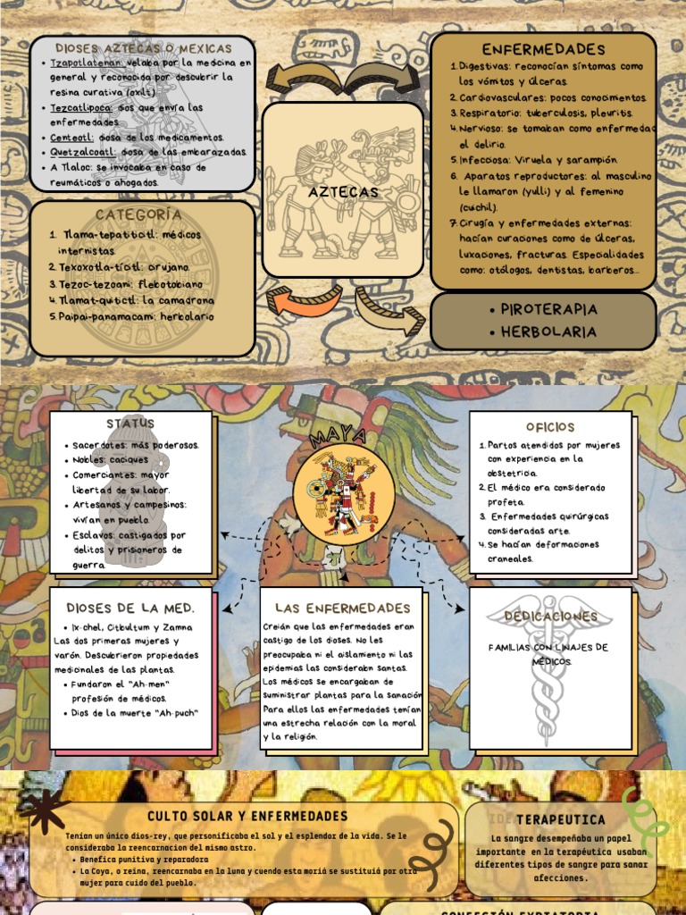 Aztecas, Maya, Inca. Medicina | PDF | Especialidades Medicas | Cuidado ...