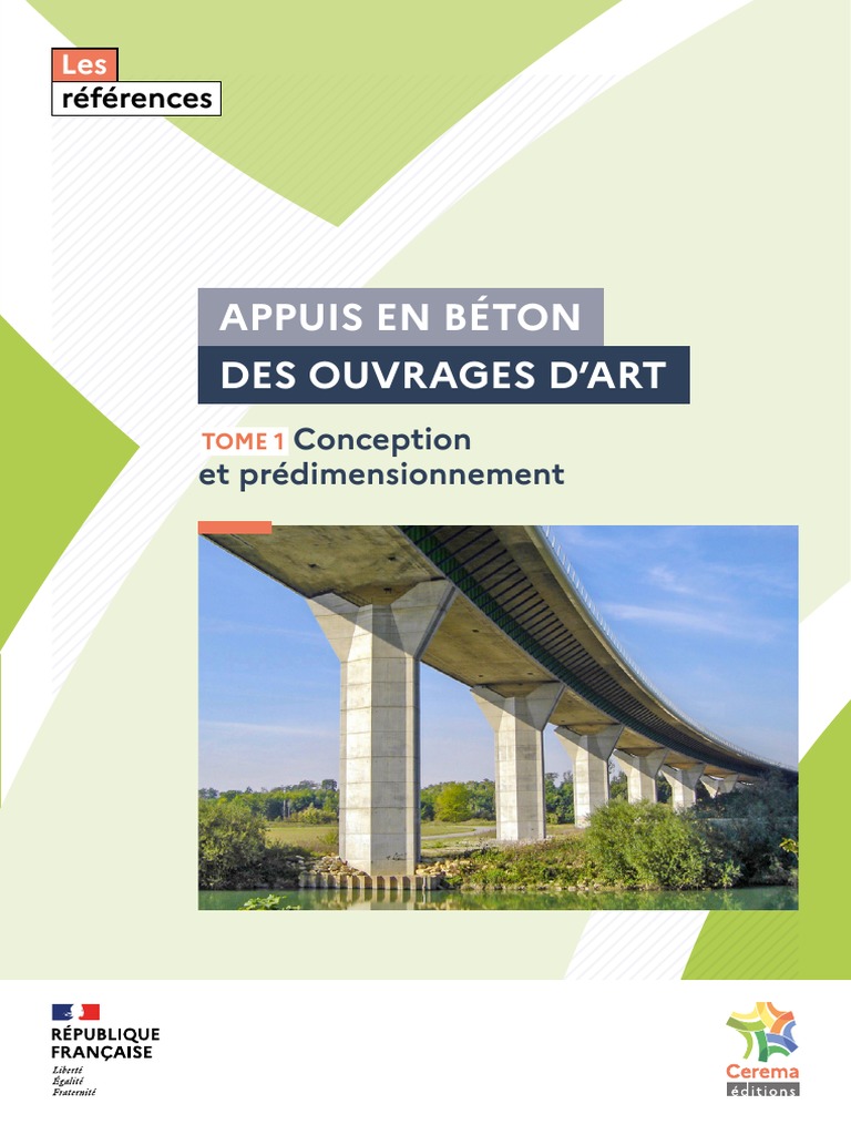 Nouveau Guide de Conception Des Appuis - CEREMA | PDF