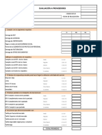 Evaluacion A Proveedores