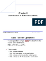 Introduction to 8085 Instructions