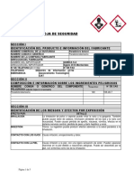 HOJA DE SEGURIDAD Paradicloro Benzol