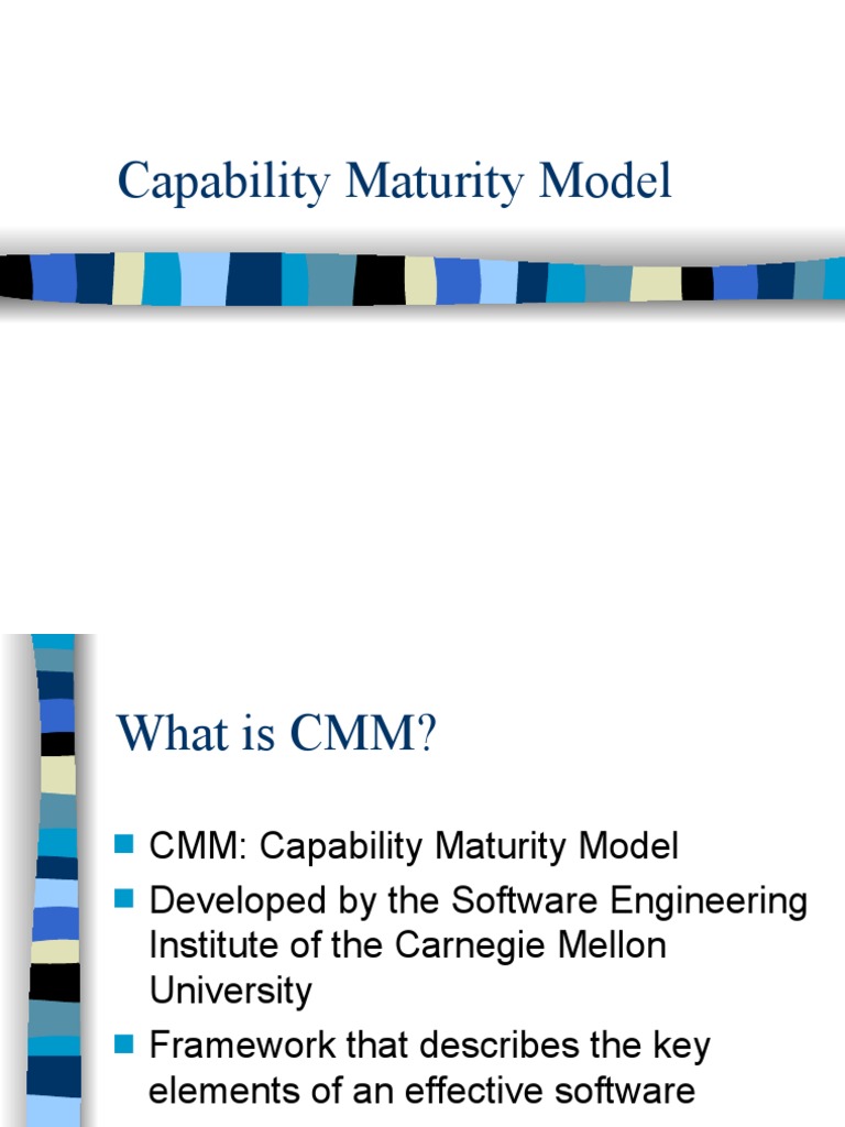 Capability Maturity Model | PDF | Software Development Process | Business